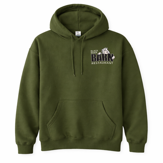 Black River Barn Zip-Up Hoodie – Unisex Restaurant Apparel