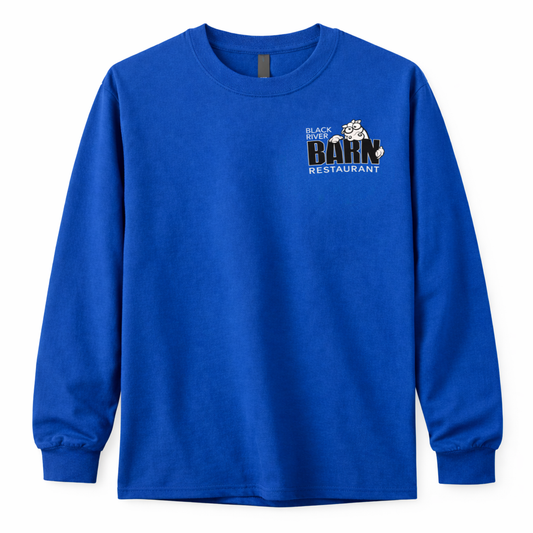 Black River Barn Comfort Long Sleeve Tee – Unisex Restaurant Shirt