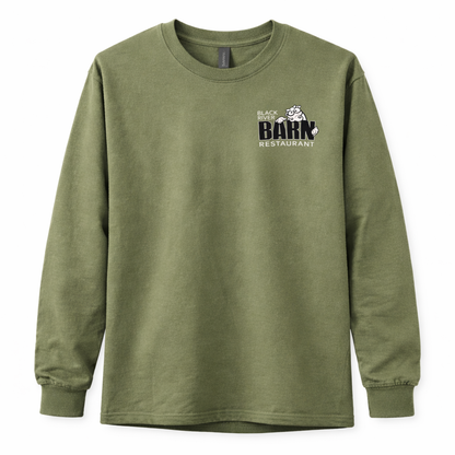 Black River Barn Gildan Long Sleeve Tee – Unisex Restaurant Shirt