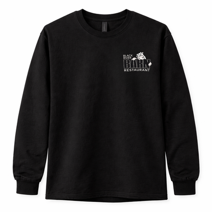 Black River Barn Gildan Long Sleeve Tee – Unisex Restaurant Shirt