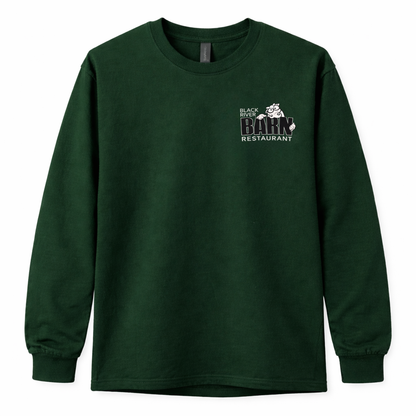 Black River Barn Gildan Long Sleeve Tee – Unisex Restaurant Shirt