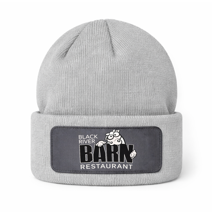 Black River Barn Patch Beanie – Winter Restaurant Hat