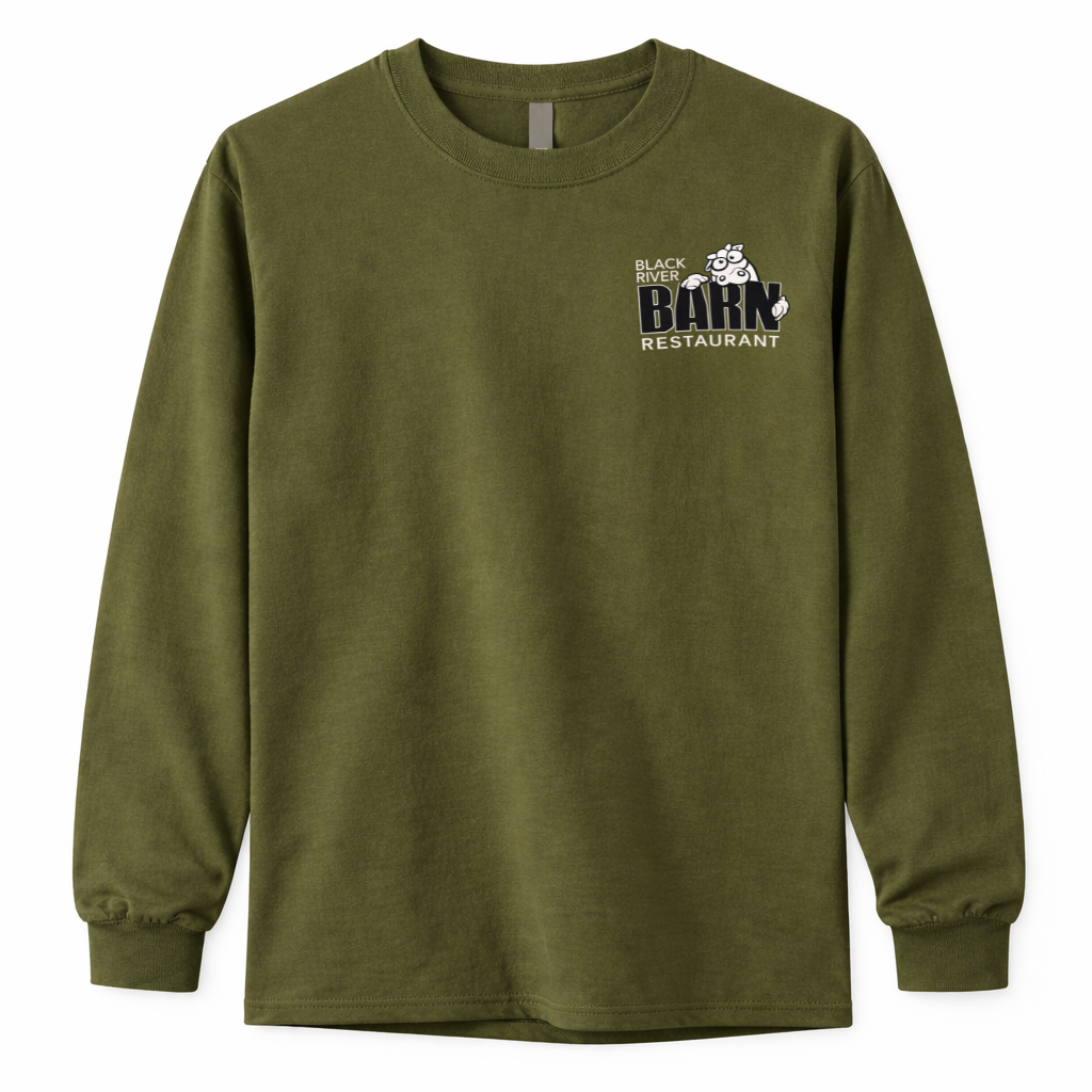 Black River Barn Crewneck Sweatshirt – Unisex Restaurant Apparel