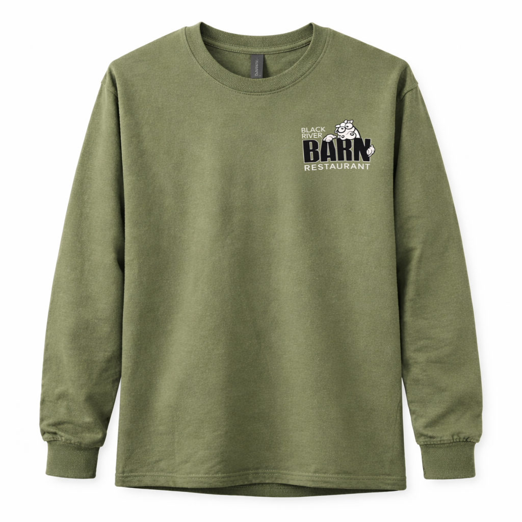 Black River Barn Crewneck Sweatshirt – Unisex Restaurant Apparel