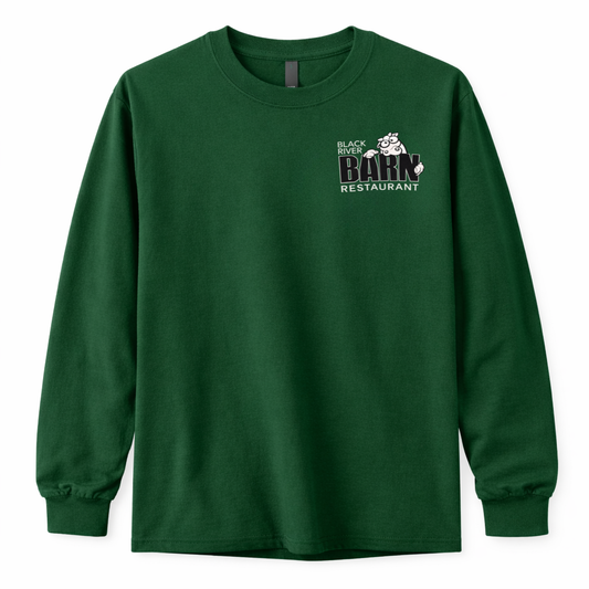 Black River Barn Comfort Long Sleeve Tee – Unisex Restaurant Shirt