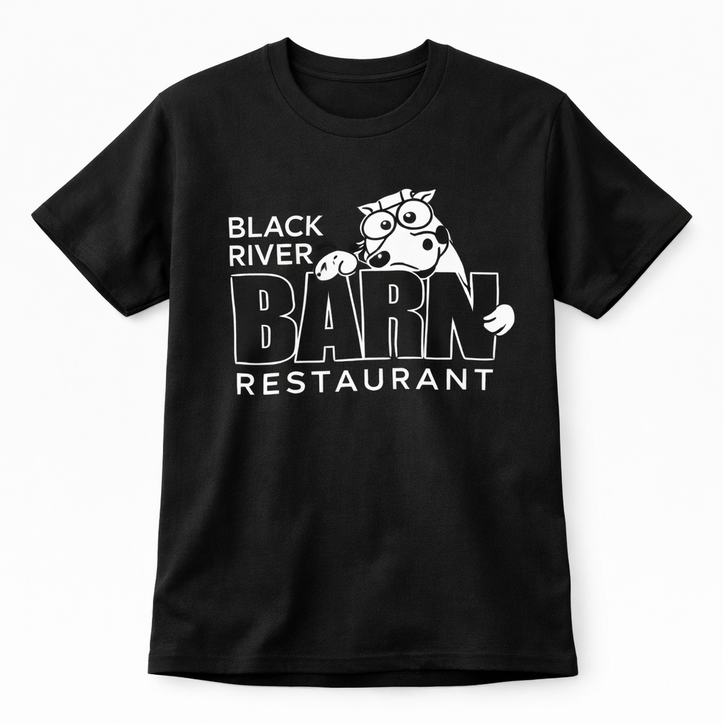 Black River Barn Short Sleeve Tee – Unisex Restaurant T-Shirt